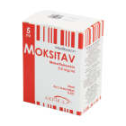 Мокситав 0,5% 5 мл капли глазные