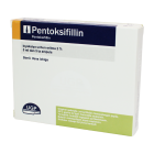 Пентоксифиллин 2% раствор 5 мл №5 раствор для инъекций