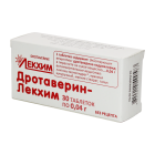 Дротаверин-Лекхим 0,04 г №30 таблетки