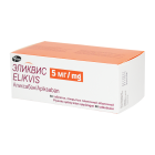 Эликвис 5 мг №60 таблетки