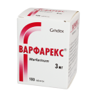 Warfarex 3mg №100 tabletkalari
