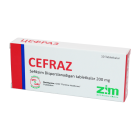 Цефраз 200 мг №10 таблетки