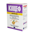 Isotsef 100 mg / 5 ml 30 ml porsiyalar d / suspenziya d / p / og'iz orqali