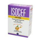 Isotsef 200 mg / 5 ml 30 ml porsiyalar d / suspenziya d / p / og'iz orqali