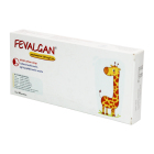 Og'iz orqali yuborish uchun Fevalgan 120mg/5ml № 10 siropi