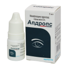 Yuqori tomchilar 0,5% 5 ml ko'z tomchilari