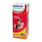 Ibuprofen 100mg/5ml 90ml shakarsiz suspenziya