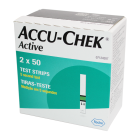 Тест-полоски "Акку-Чек Актив" 2х50шт