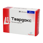 Твардокс 40 мг №28 таблетки