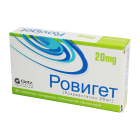 Roviget 20 mg № 30 tabletkalari