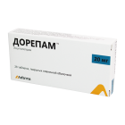 Дорепам 20 мг №28 таблетки