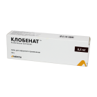 Tashqi foydalanish uchun klobenat 0,5 mg 50 g malham