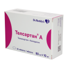 Telsartan A 80mg+10mg №28 tabletka
