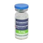 Цефуроксим 0,75 г №1 порошок для приготовления раствора для инъекций