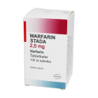 Варфарин Штада 2,5 мг №100 таблетки