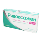 Rivaxazhen 10 mg № 30 planshetlar