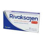 Rivaxazhen 20 mg № 30 planshetlar