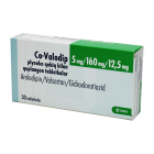 Ко-Валодип 5 мг/160 мг/12,5 мг №30 таблетки
