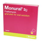 Монурал 3 г (8 г) гранулы для приг. раствора для приема внутрь