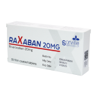 Raksaban 20 mg № 30 tabletkalari