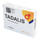 Tadalis 20 mg № 4 tabletkalari
