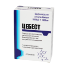 Cebest 1000mg+1000mg №1 inyeksiya uchun eritma tayyorlash uchun kukun