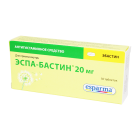Espa-Bastin 20 mg № 10 tabletka.