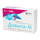 Diampa-M 5mg+500mg No 28 tabletka.