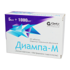 Diampa-M 5mg+1000mg No 28 tab.