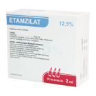 Etamsilat 12,5% 2 ml № 10 in'ektsiya uchun eritma