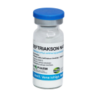 Цефтриаксон натрия 1,0 г №1 порошок для приготовления раствора для инъекций