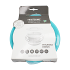 Тарелка с разделителем Twistshake синяя 6+ месяцев