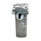 Поильник-непроливайка с трубочкой Twistshake серый 6+ месяцев 360 мл