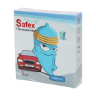 Презервативы ребристые №3 Safex