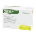 Гепарин 5000МЕ/мл 1мл №5 раствор для инъекций