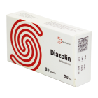 Диазолин 50 мг №20 таблетки