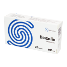 Диазолин 100 мг №20 таблетки