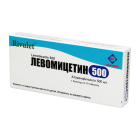 Levomitsetin 500 mg No 10 tabletkalari