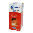 Ибупрофен Д 100 мг/5 мл 50 мл суспензии без сахара