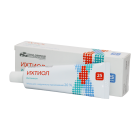 Tashqi foydalanish uchun ichthyol 20% 25 g malham