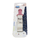 Клипса держатель Canpol пластиковый для пустышки Bonjour, розовый