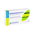 Облепиховое масло 500 мг №10 суппозитории ректальные