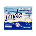 Тампоны гигиенические "Linda" №10 (бумажная упаковка)