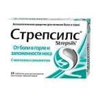 Стрепсилс ментол/эвкалипт №24