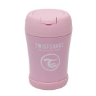Bolalar ovqati uchun termosli idish Twistshake pushti 350ml