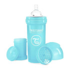 Kolikaga qarshi shisha Twistshake ko'k 260ml