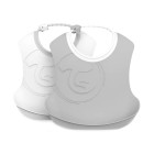 Twistshake bib kulrang, oq 4+m No 2