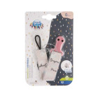 Клипса держатель Canpol пластиковый для пустышки Bonjour, розовый