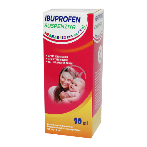 product-Ибупрофен 100мг/5мл 90мл сусп. без сахара