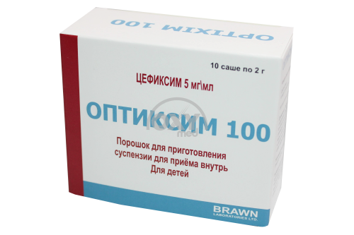 product-Оптиксим 100-50мг/5мл 2гр №10 саше